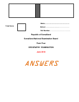 Geography Exam Answers - 2018.pdf